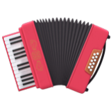 Apple(iPhone) Accordion Emoji