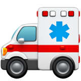 Apple(iPhone) Ambulance Emoji