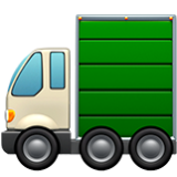 Apple(iPhone) Articulated Lorry Emoji