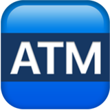 Apple(iPhone) Atm Sign Emoji