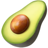 Apple(iPhone) Avocado Emoji