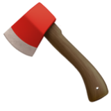 Apple(iPhone) Axe Emoji