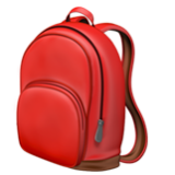 Apple(iPhone) Backpack Emoji