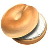 Apple(iPhone) Bagel Emoji