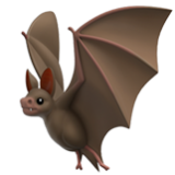 Apple(iPhone) Bat Emoji