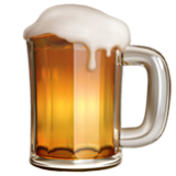 Apple(iPhone) Beer Mug Emoji