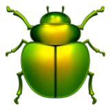 Apple(iPhone) Beetle Emoji