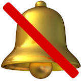 Apple(iPhone) Bell With Slash Emoji