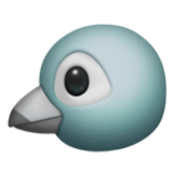 Apple(iPhone) Bird Emoji