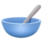 Apple(iPhone) Bowl With Spoon Emoji