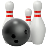 Apple(iPhone) Bowling Emoji