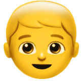 Apple(iPhone) Boy Emoji