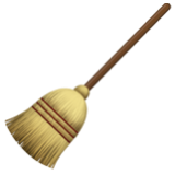 Apple(iPhone) Broom Emoji