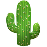 Apple(iPhone) Cactus Emoji