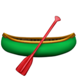 Apple(iPhone) Canoe Emoji