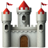 Apple(iPhone) Castle Emoji