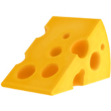 Apple(iPhone) Cheese Wedge Emoji