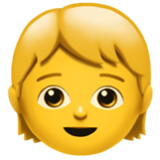 Apple(iPhone) Child Emoji