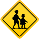 Apple(iPhone) Children Crossing Emoji