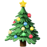 Apple(iPhone) Christmas Tree Emoji