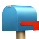 Apple(iPhone) Closed Mailbox With Lowered Flag Emoji