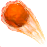 Apple(iPhone) Comet Emoji