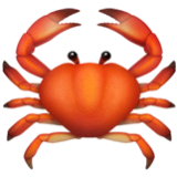 Apple(iPhone) Crab Emoji