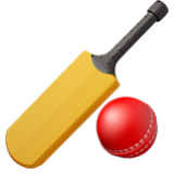 Apple(iPhone) Cricket Game Emoji