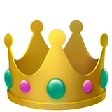 Apple(iPhone) Crown Emoji