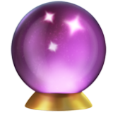 Apple(iPhone) Crystal Ball Emoji