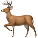 Apple(iPhone) Deer Emoji