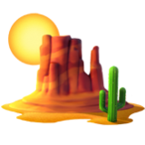 Apple(iPhone) Desert Emoji