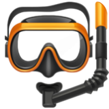 Apple(iPhone) Diving Mask Emoji