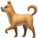 Apple(iPhone) Dog Emoji