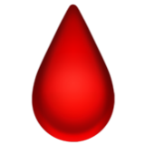 Apple(iPhone) Drop Of Blood Emoji