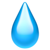 Apple(iPhone) Droplet Emoji