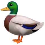 Apple(iPhone) Duck Emoji