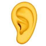 Apple(iPhone) Ear Emoji