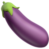 Apple(iPhone) Eggplant Emoji