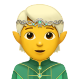 Apple(iPhone) Elf Emoji