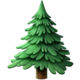 Apple(iPhone) Evergreen Tree Emoji