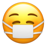 Apple(iPhone) Face With Medical Mask Emoji