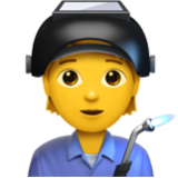 Apple(iPhone) Factory Worker Emoji