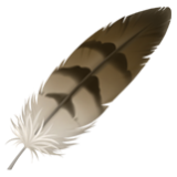 Apple(iPhone) Feather Emoji