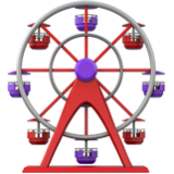 Apple(iPhone) Ferris Wheel Emoji