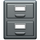 Apple(iPhone) File Cabinet Emoji