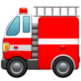 Apple(iPhone) Fire Engine Emoji