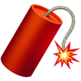 Apple(iPhone) Firecracker Emoji