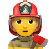 Apple(iPhone) Firefighter Emoji