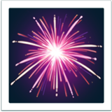 Apple(iPhone) Fireworks Emoji